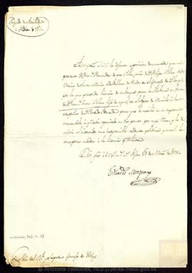 Villar Fernández, Francisco Juan - Licencia de embarque isla de Cuba