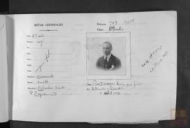 Noriega Ruiz, Pío - Pasaporte