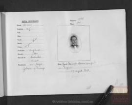 José Noriega Álvarez. Pasaporte