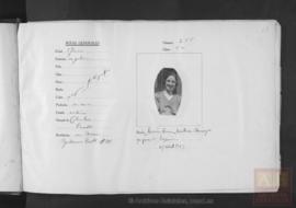 María Teresa Martínez Noriega. Pasaporte
