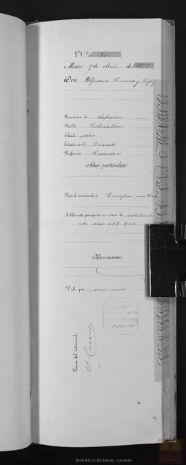 Ulpiano Cuervo López. Pasaporte