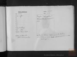 Balmori Riestra, Ramón - Pasaporte