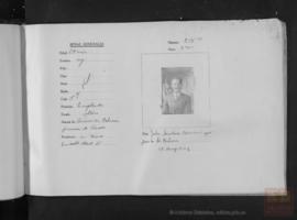 Martínez Bedriñana, Julio - Pasaporte