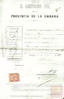 Barquín Hoyos, Ramón - Pasaporte