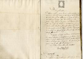 Sotres Fuente, Cosme Ramón- Licencia de embarque